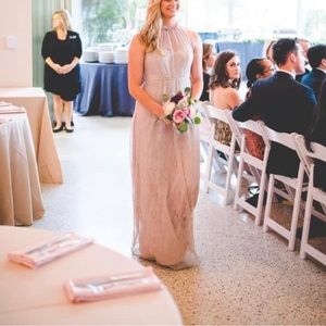 David’s Bridal Bridesmaid Dress- Biscotti